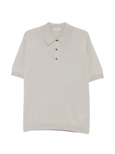 Tricou polo John Smedley gri