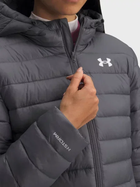 Утеплена куртка Under Armour сіра