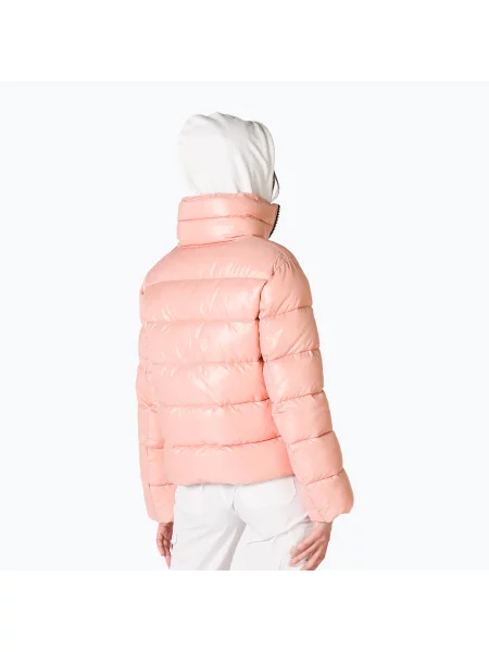 Kurtka puchowa Rossignol Shiny Bomber różowa