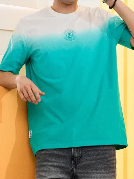 Sinsay Tričko s krátkým rukávem modrá