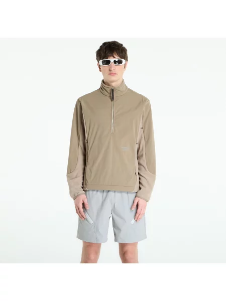 Флийс половин цип полар Pas Normal Studios бежово