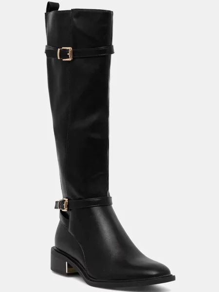 Answear.LAB cizme cu plat negru