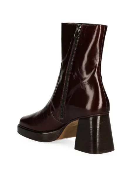 Botine Jonak Paris cu platformă maro