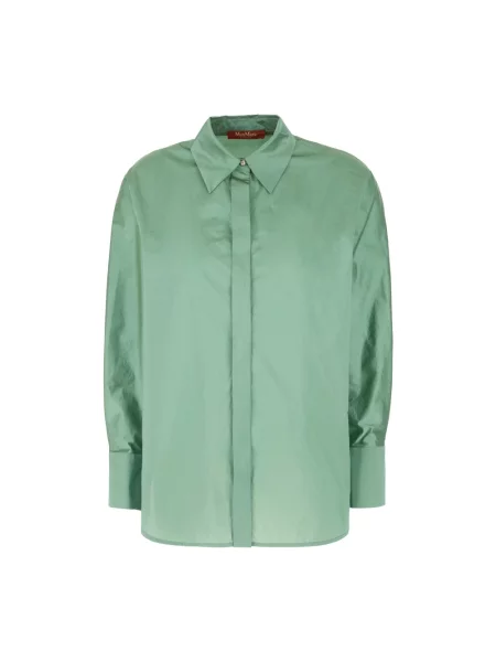 Koszula Max Mara zielona