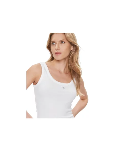 Guess Top Slim Fit bijela