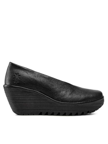 Cipele Fly London Yazfly Mousse Black crna