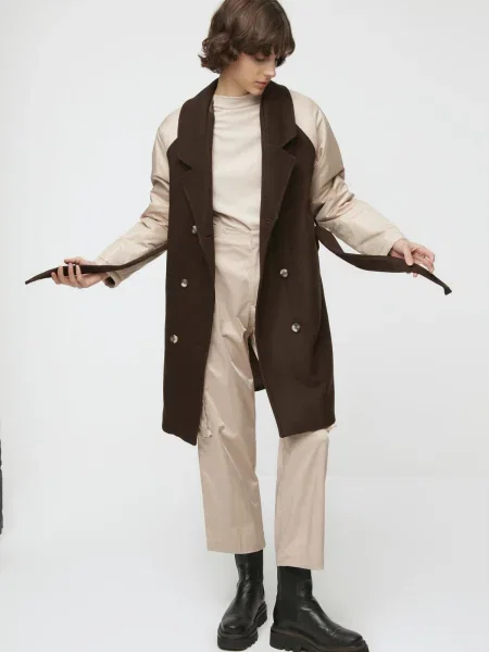 Palton Trendyol maro