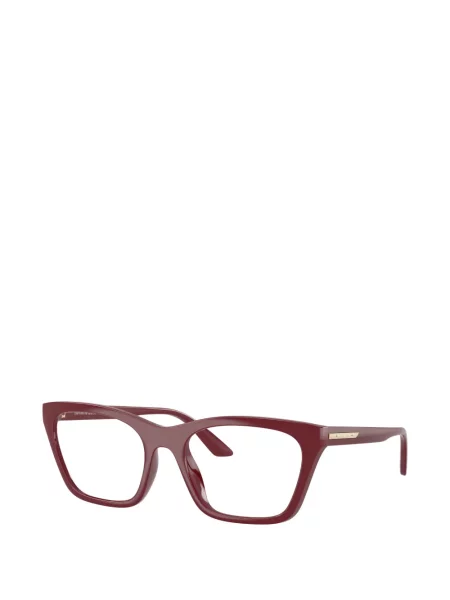 Ochelari de soare Emporio Armani roșu