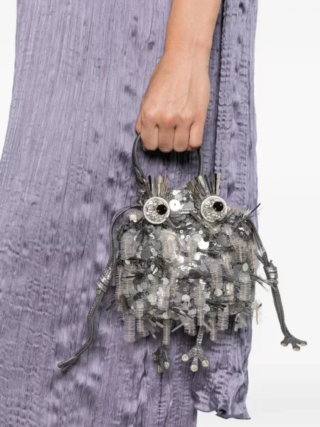 Geantă shopper Anya Hindmarch cu paiete