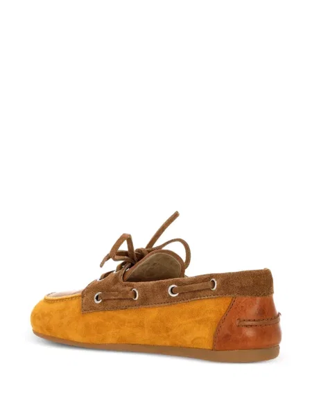 Masnis bőr loafer Miu Miu