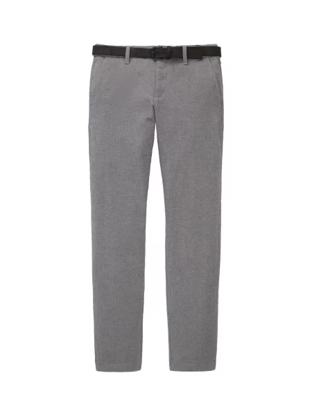 TOM TAILOR Pantaloni eleganți Travis deschis gri