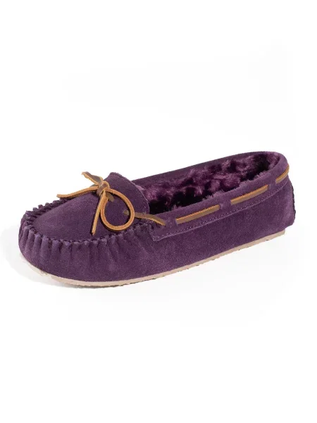 Minnetonka Papuci de casă Cally burgundy roșu