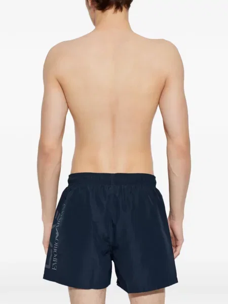 Slip de baie Ea7 Emporio Armani cu imagine albastru