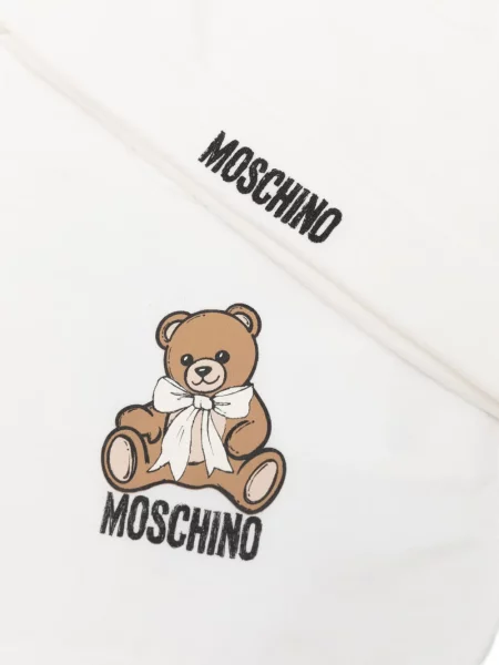 Czapka dziecięca Moschino biała