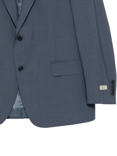 Costum Canali de lână albastru