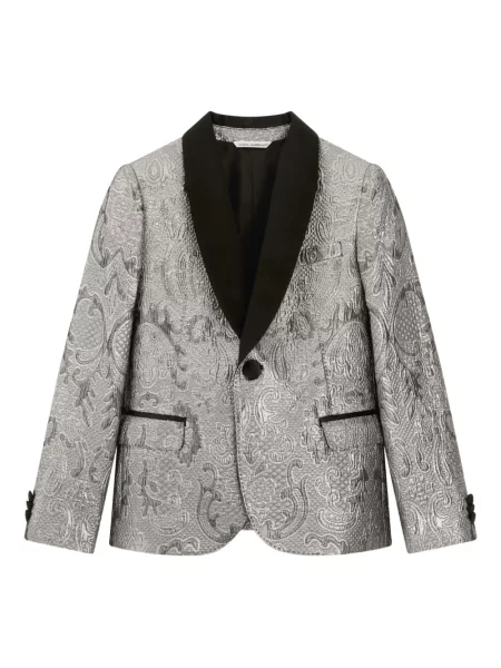 Kurtka dziecięca Dolce And Gabbana szara
