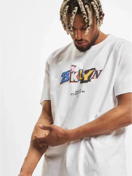 Тениска Mister Tee бяло