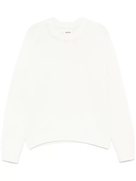 Pulover Khaite alb