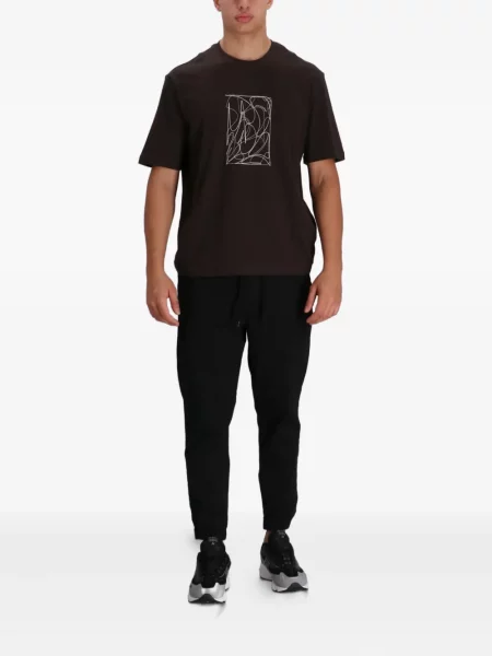 Tricou Armani Exchange maro