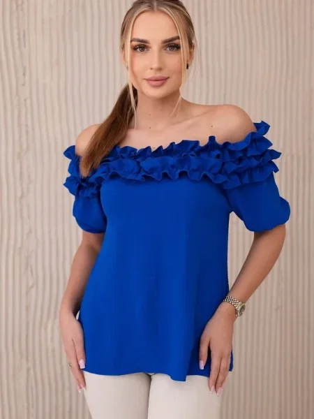 Bluză Kesi albastru