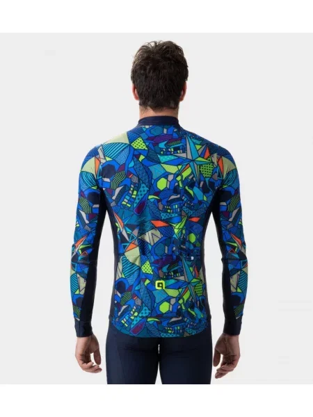 Bluza rowerowa Alé Cycling Solid Over niebieska