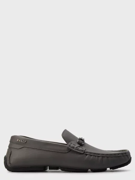 Мокасины Bally серые