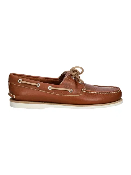 Półbuty Timberland skórzane klasyczne brązowe