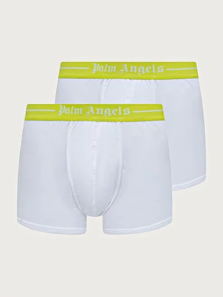 Palm Angels priliehavé boxerky pánske s elastanom biela