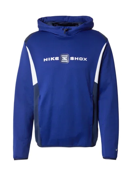 Nike Sportswear Mikina SHOX námořnická modř / enciánová modrá bílá
