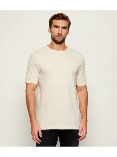 BOSS BLACK Tricou Tiburt negru