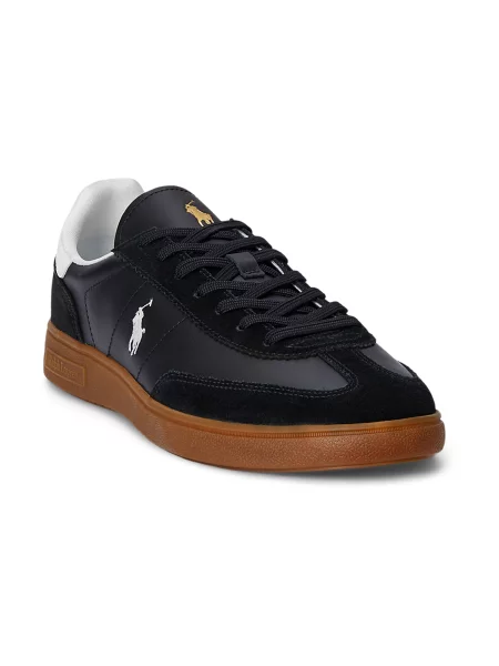Polo Ralph Lauren Nizke superge Bedford črna bela