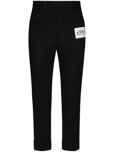 Cropp pantaloni Dolce & Gabbana negru