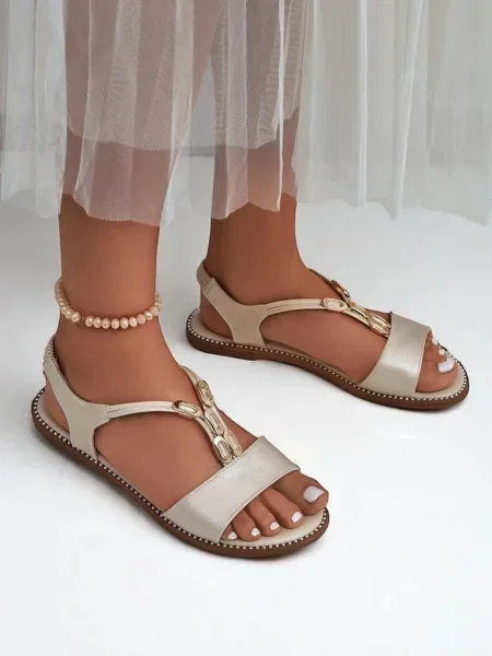 Sandale Resti alb