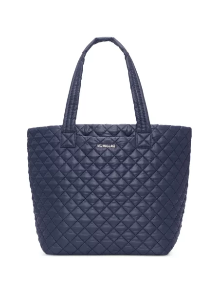 Matlasat geantă shopper Mz Wallace albastru