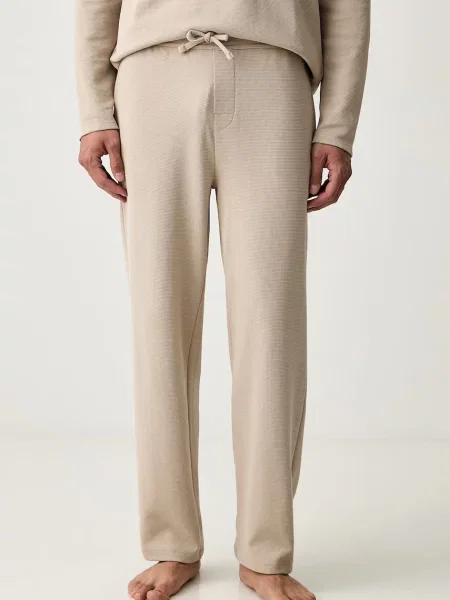 BOSS Pantaloni de pijama bej