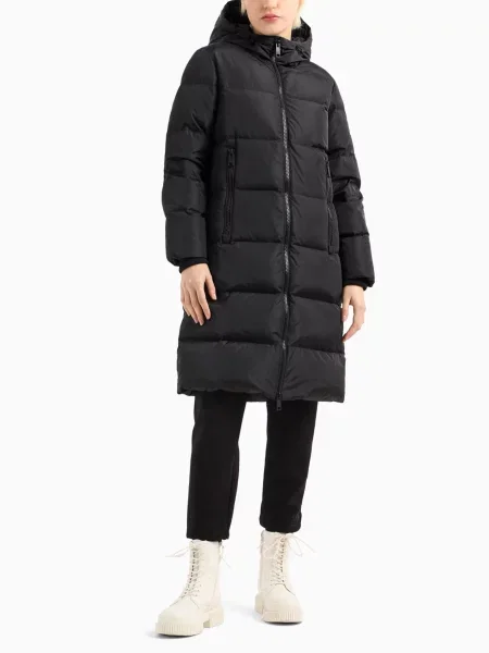 Пальто Armani Exchange чорний
