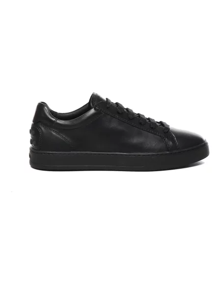 Sneakersy Tod's skórzane czarne