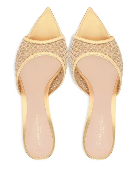 Sandale Gianvito Rossi auriu
