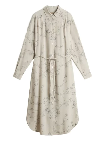 Rochie tip cămașă Woolrich cu model floral cu imagine de costum