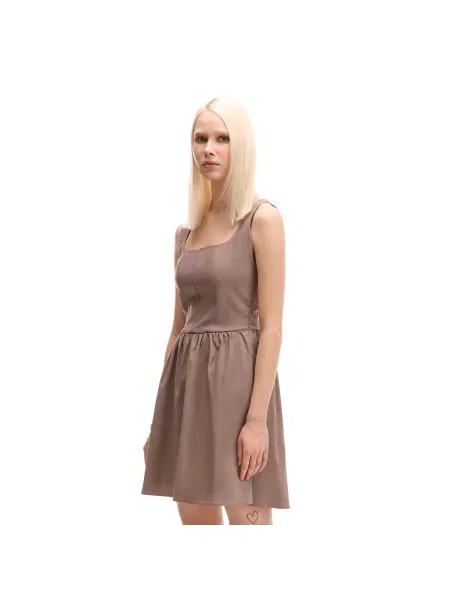 Платье мини Cropp коричневое