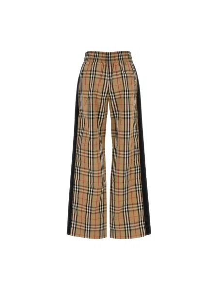 Spodnie Burberry w kratę