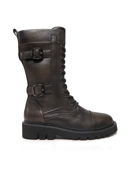 Чоботи TWINSET коричневий