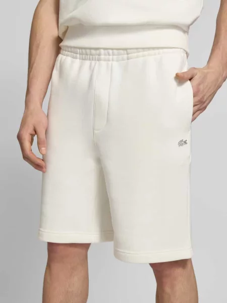 Lacoste szorty dresowe białe