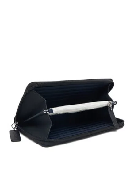 Peněženka Lacoste L Wallet Black Universal černá