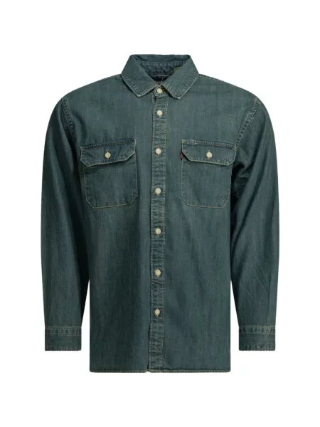 Blugi Levi's® cu dungi verde
