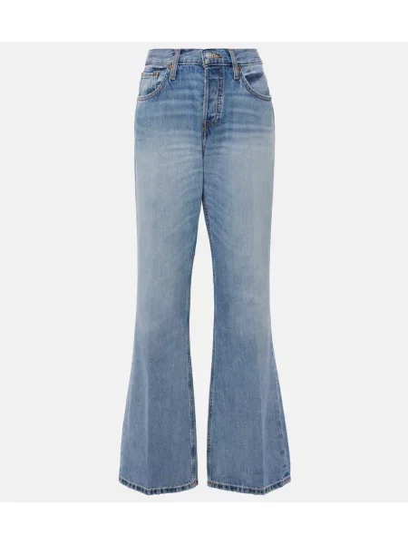 Široke kavbojke Re/done modra