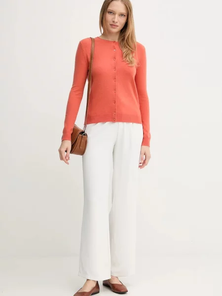 Вовняний кардиган United Colors of Benetton легке зелений