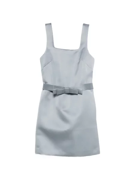 Rochie P.a.r.o.s.h. cu funde de costum albastru