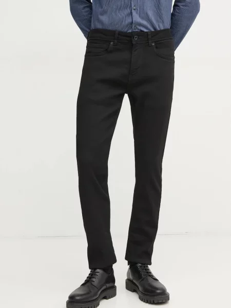 Kavbojke Pepe Jeans SKINNY JEANS FINSBURY črna