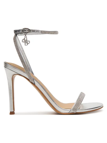Sandali Guess CHARMER srebrna